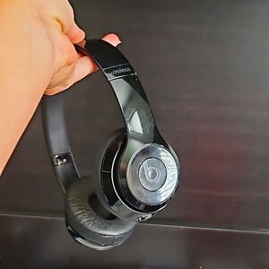 Beats headphones used